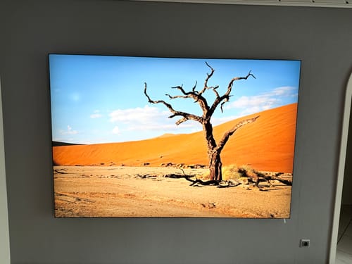 Customer photo review of Canvalight® Leuchtbild | Eigenes Motiv | Querformat