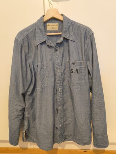Customer photo review of U.S.N. Chambray Shirt
