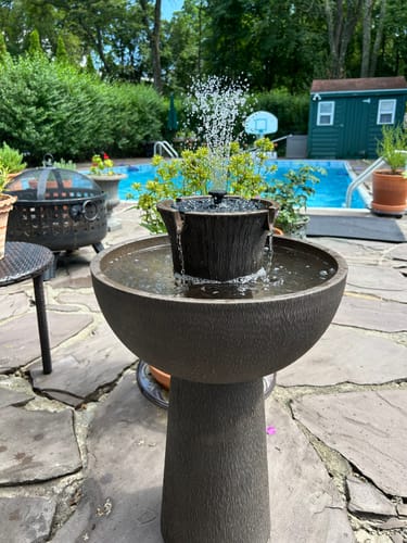 Customer photo review of Alba Cordless Fountain