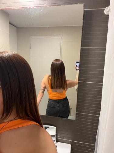 Reseña con foto de un cliente sobre Hair Power - Reparación Capilar 60 ml