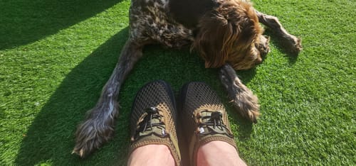 Customer photo review of Outdoor Contact 3.0® Barefoot Shoes