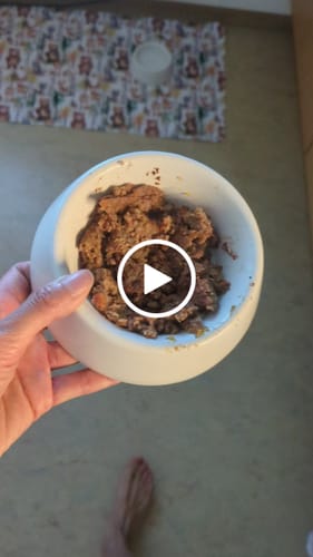 Customer video review of Frischfutter für Energiebedarf von 326 kCal/Tag
