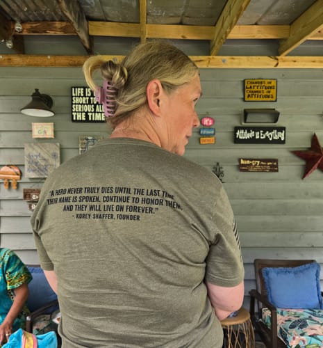 Customer photo review of #LEGACYGUARDIAN TEE