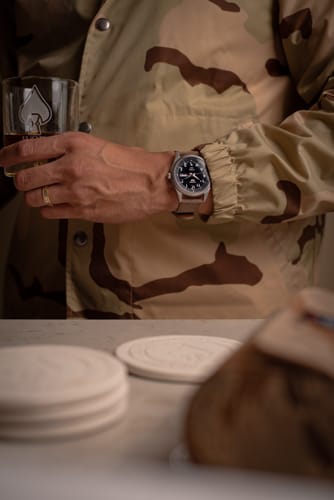 Customer photo review of The Selous - Premium Suede Strap - NEW