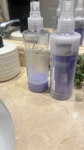 Reseña con foto de un cliente sobre Spray Bifásico 10 en 1 230 ml