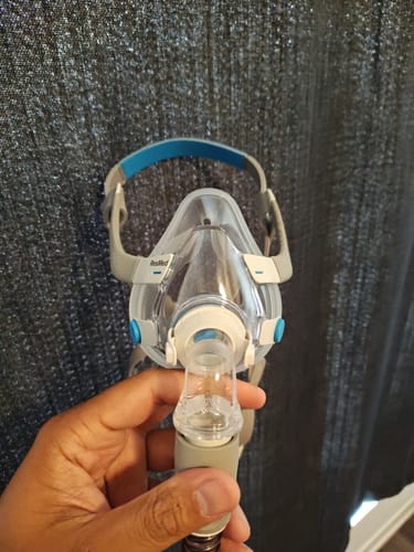 Customer photo review of ResMed AirFit™ F20 Full-Face Mask Complete System Standard