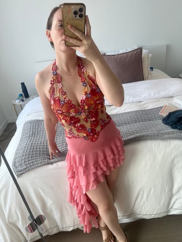 Customer photo review of Botanica Halter Top