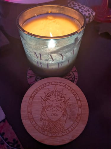 Customer photo review of The Original Shark Tooth Candle