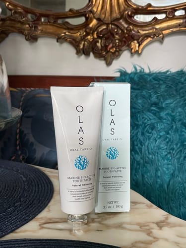 Customer photo review of NEW - OLAS Marine Bio-Active Toothpaste