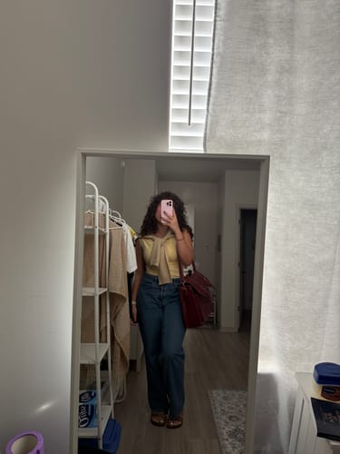 Customer photo review of Wilder Vintage Rivet 15.6-Inch Briefcase