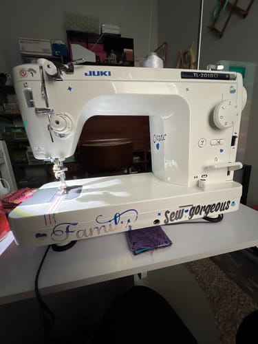 Customer photo review of Juki TL-2010Q Quilting Machine
