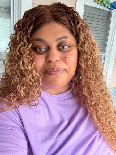 Customer photo review of Bobbi Boss HD Lace Part Wig - MLF909 DAYO