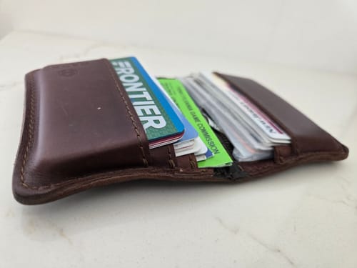 Customer photo review of Crater Bifold With Zipper