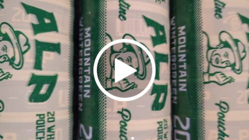 Customer video review of Mountain Wintergreen Nicotine Pouches