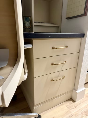 Customer photo review of Serene Cabinet Pulls - Antique Brass