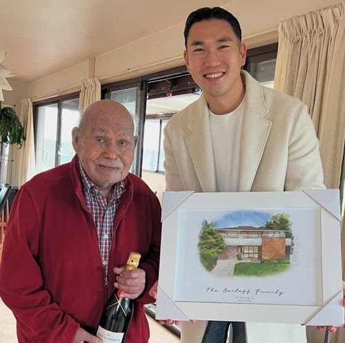 Customer photo review of House Portrait - Digital File Only