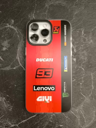 Kundenbewertung mit Foto zu Desmosedici GP25 MotoGP 2025 Livery - Individuelle Handyhülle für iPhone