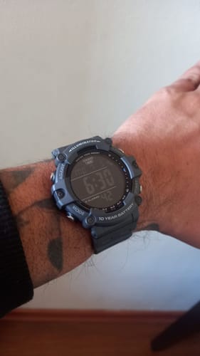 Customer photo review of Reloj Casio Vintage AE-1500WH-8BVDF Pantalla Negativa