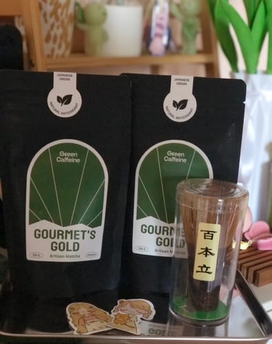 Nikki F. review of Gourmet's Gold Artisan Matcha (Latte) image 1 out of 1