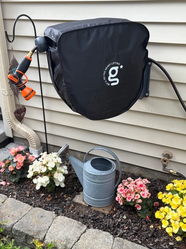 Customer photo review of Hose Reel Cover