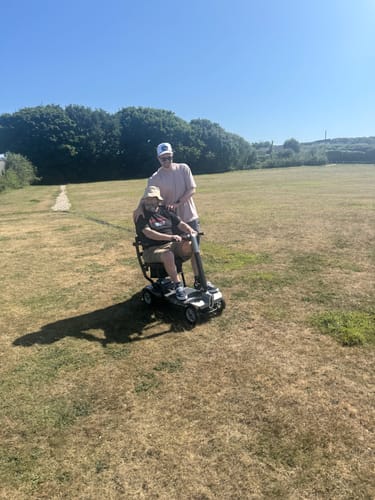 Customer photo review of MobilityPlus+ Nexus Mobility Scooter