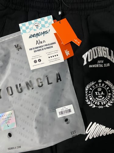 Customer photo review of IMMORTAL KILLER JOGGERS #204