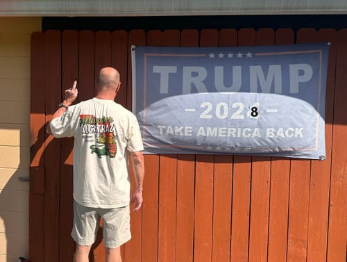 Customer photo review of Alligator Alcatraz T-Shirt