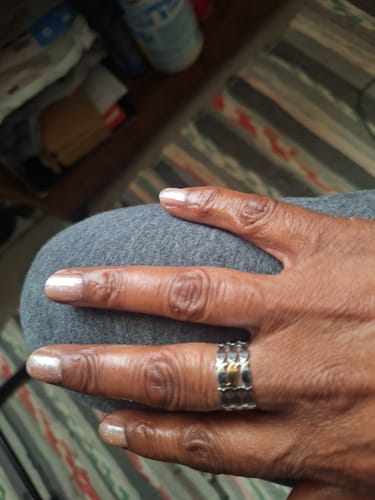 Customer photo review of Swim Against The Current Ring
