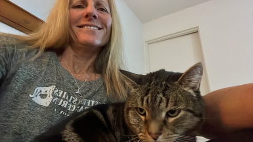 Customer photo review of Instant Dye Shampoo & Color Protecting Conditioner Bundle