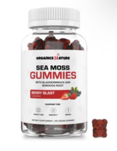 Customer photo review of Irish Sea Moss Gummies With Bladderwrack & Burdock