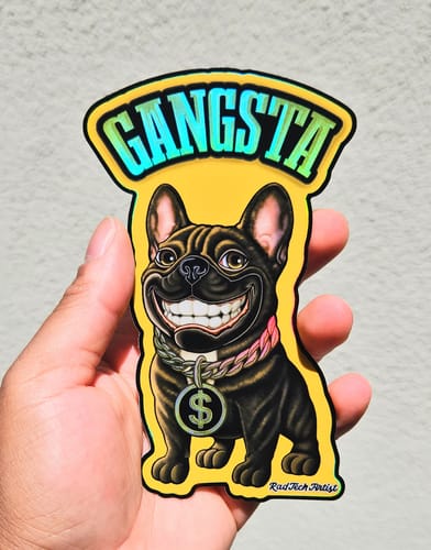 Customer photo review of Holographic Stickers