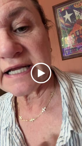 Customer video review of Believer Cross Mini Necklace in Gold