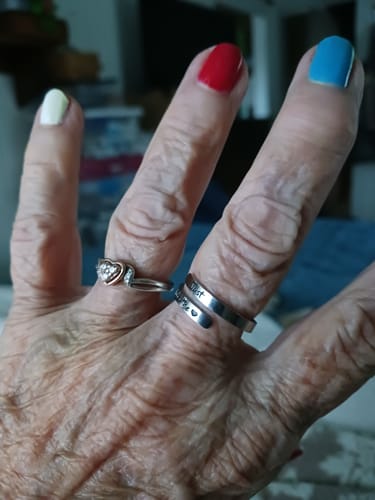 Customer photo review of Just Breathe Ring
