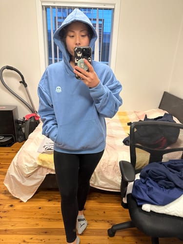 Customer photo review of The Signature Squiddy Hoodie