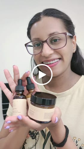 Customer video review of Glow up bundle