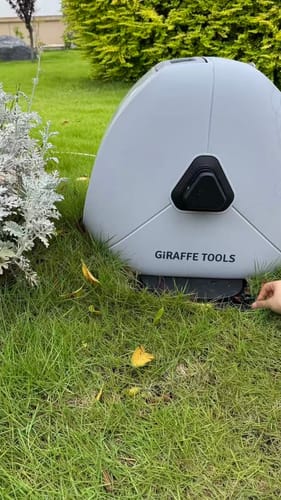 Customer photo review of Ground-Mounted Retractable Hose Reel 82ft-130ft