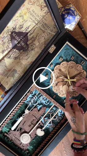 Customer video review of WEASLEY FAMILY™ CLOCK