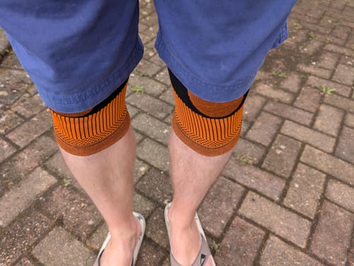 William T. review of Pair of Knee Compression Support Sleeves For Arthritic Pain Relief & Recovery image 1 out of 1