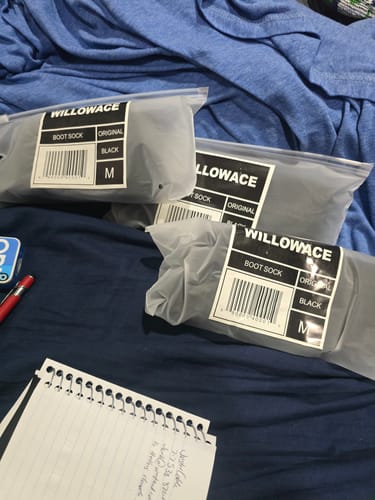 Customer photo review of Midweight Socks