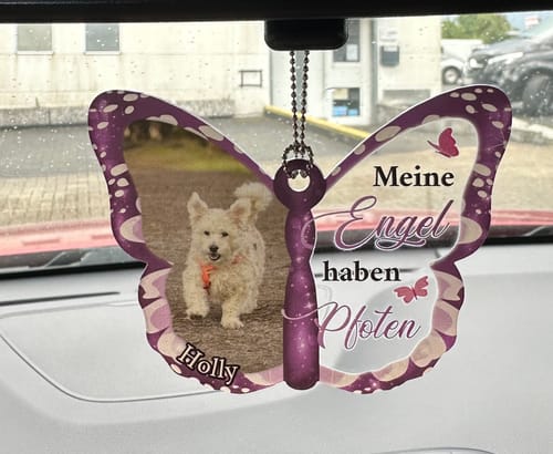 undefined review of Schutzengel - Individueller Rückspiegel Anhänger image 1 out of 1