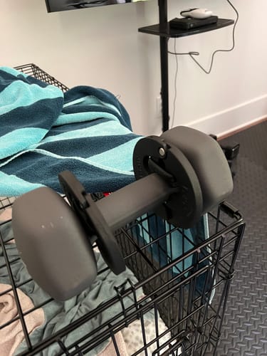 Customer photo review of 1.25 Pound Weight Clips