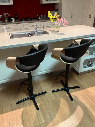 Customer photo review of Max Kitchen Bar Stool