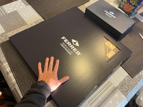 Customer photo review of SET Nogal Estandar con Coordenadas mas Piezas FERRER Estandar Negro