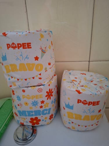 Avis photo d'un client sur PAPIER TOILETTE Beau et Doux - 24 rouleaux