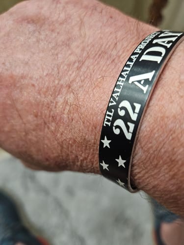 Customer photo review of 22 A Day Memorial Bracelet