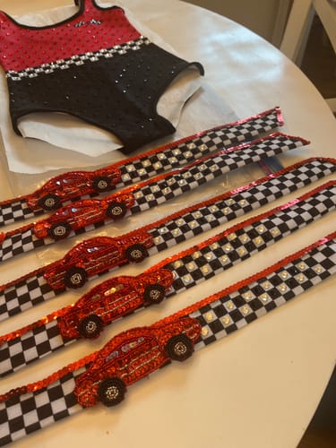Customer photo review of Sedan Sequin Applique/Patch