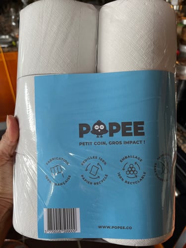 Customer photo review of PAPIER TOILETTE Confort - 24 ou 60 rouleaux