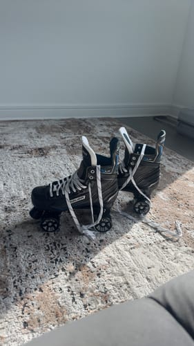 Customer photo review of Bauer XLP Quad Roller Skates with Ventro Wheels