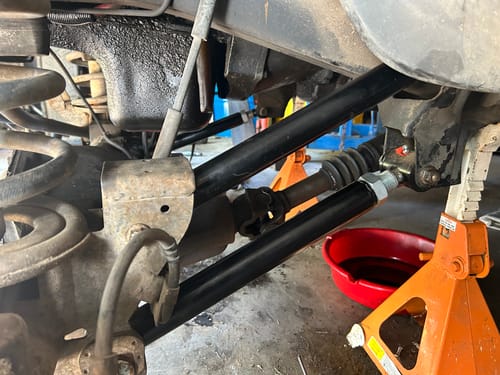 Customer photo review of 1994-1999 Dodge Ram 1500 / 2500 / 3500 4wd Adjustable Control Arms