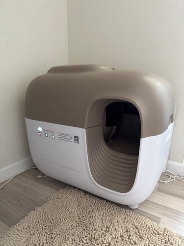 Customer photo review of Self-Cleaning Litter Box